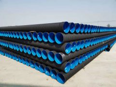 双壁波纹管的铺设